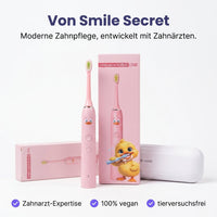 Sprechende Ente Elektrische Zahnbürste in Rosa