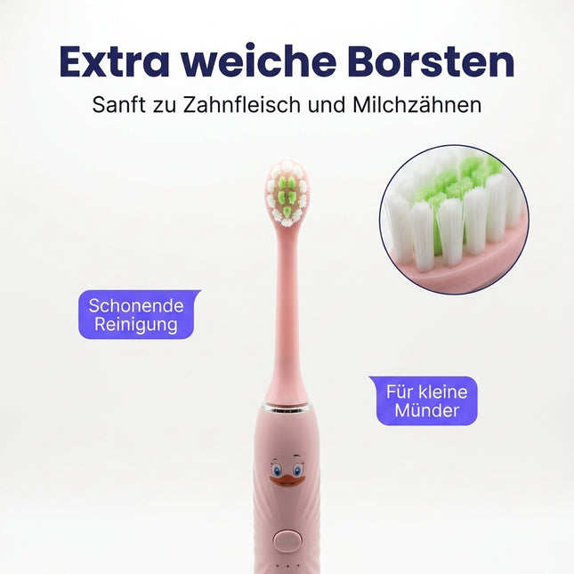 Rosa – Set mit Reiseetui und Ersatzbürstenköpfen