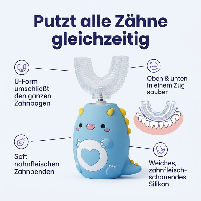 Blau – Putzt alle Zähne gleichzeitig
