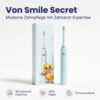 Blau – Smile Secret KIDS Schall-Zahnbürste im Enten-Design