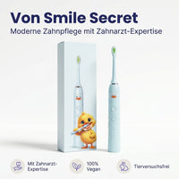 Sprechende Ente Elektrische Zahnbürste in Blau