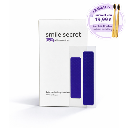 Free PAP+ Whitening Strips