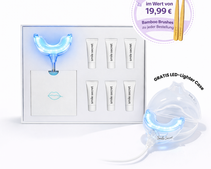 PAP+ LED Teeth Whitening Kit + Case