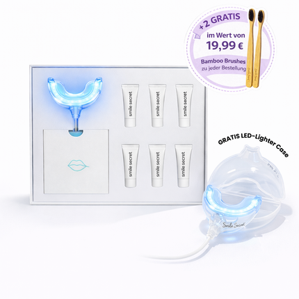 PAP+ LED Teeth Whitening Kit + Case