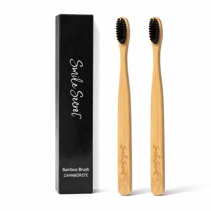 2 xBamboo Brush
