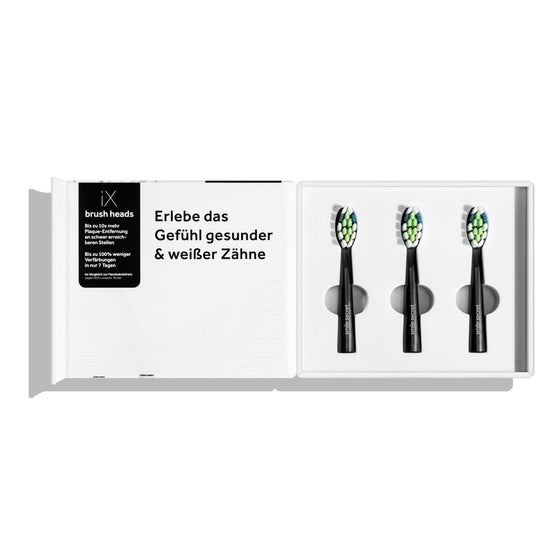 iX Aufsteckbürsten schwarz