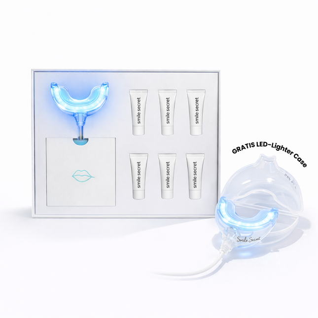 PAP+ LED Teeth Whitening Kit + Case