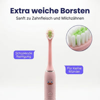 SmileSecret KIDS Starter-Set Sprechende Ente – Bürste + 4 Ersatzköpfe + Sanduhr