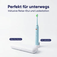 SmileSecret KIDS Starter-Set Sprechende Ente – Bürste + 4 Ersatzköpfe + Sanduhr