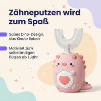 SmileSecret KIDS Dino U-Form Elektrische Zahnbürste