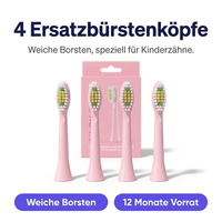 SmileSecret KIDS Starter-Set Sprechende Ente – Bürste + 4 Ersatzköpfe + Sanduhr