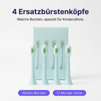 SmileSecret KIDS Starter-Set Sprechende Ente – Bürste + 4 Ersatzköpfe + Sanduhr